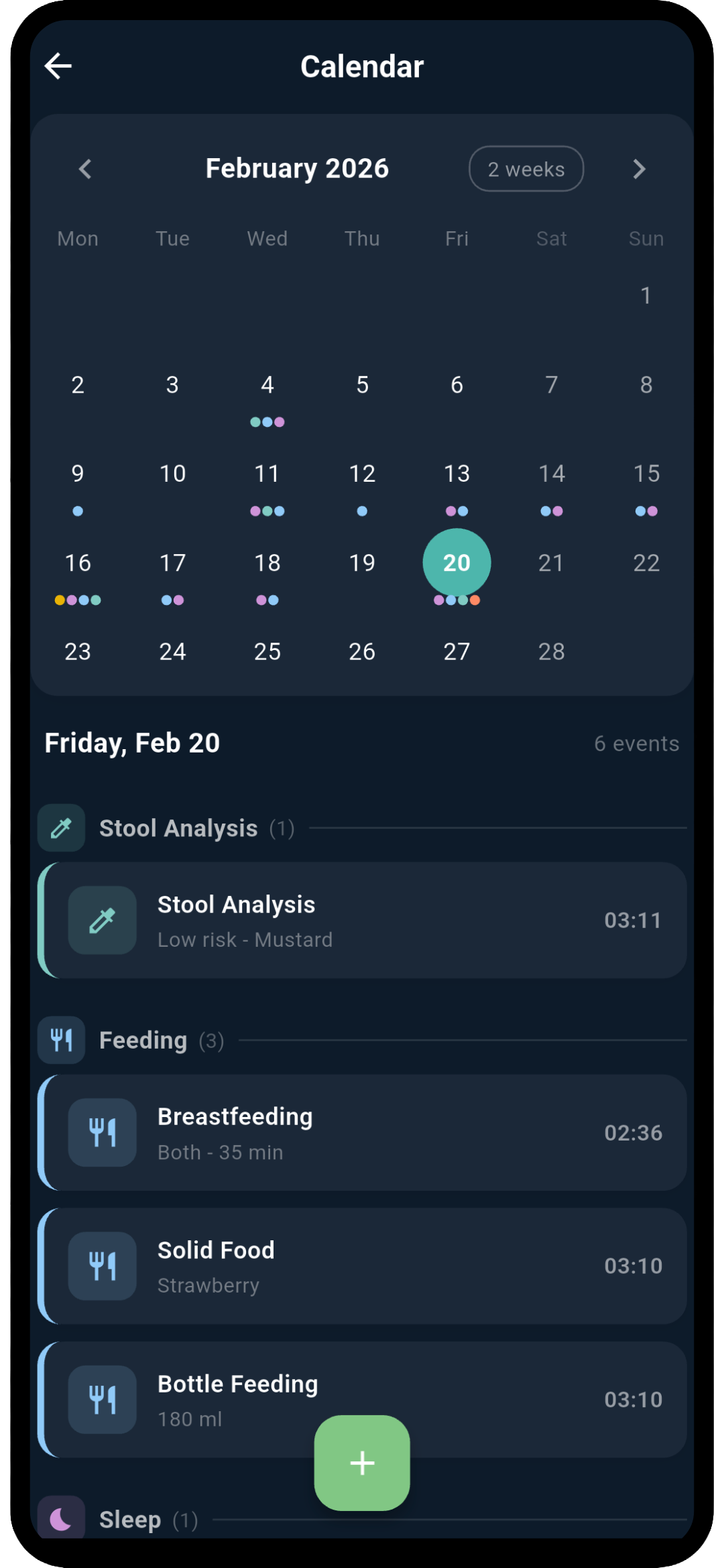 Calendar & Notes