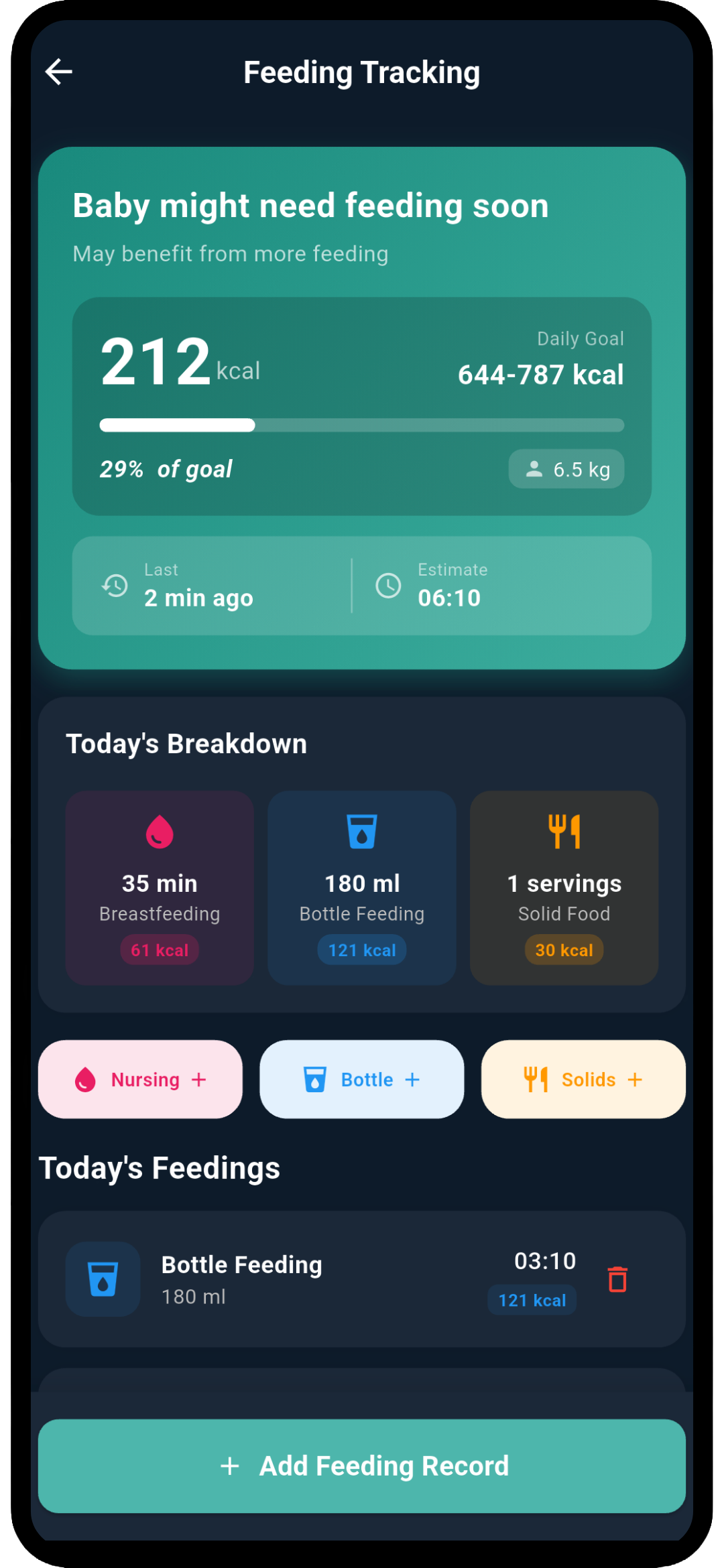 Is My Baby Eating Enough? Track It.