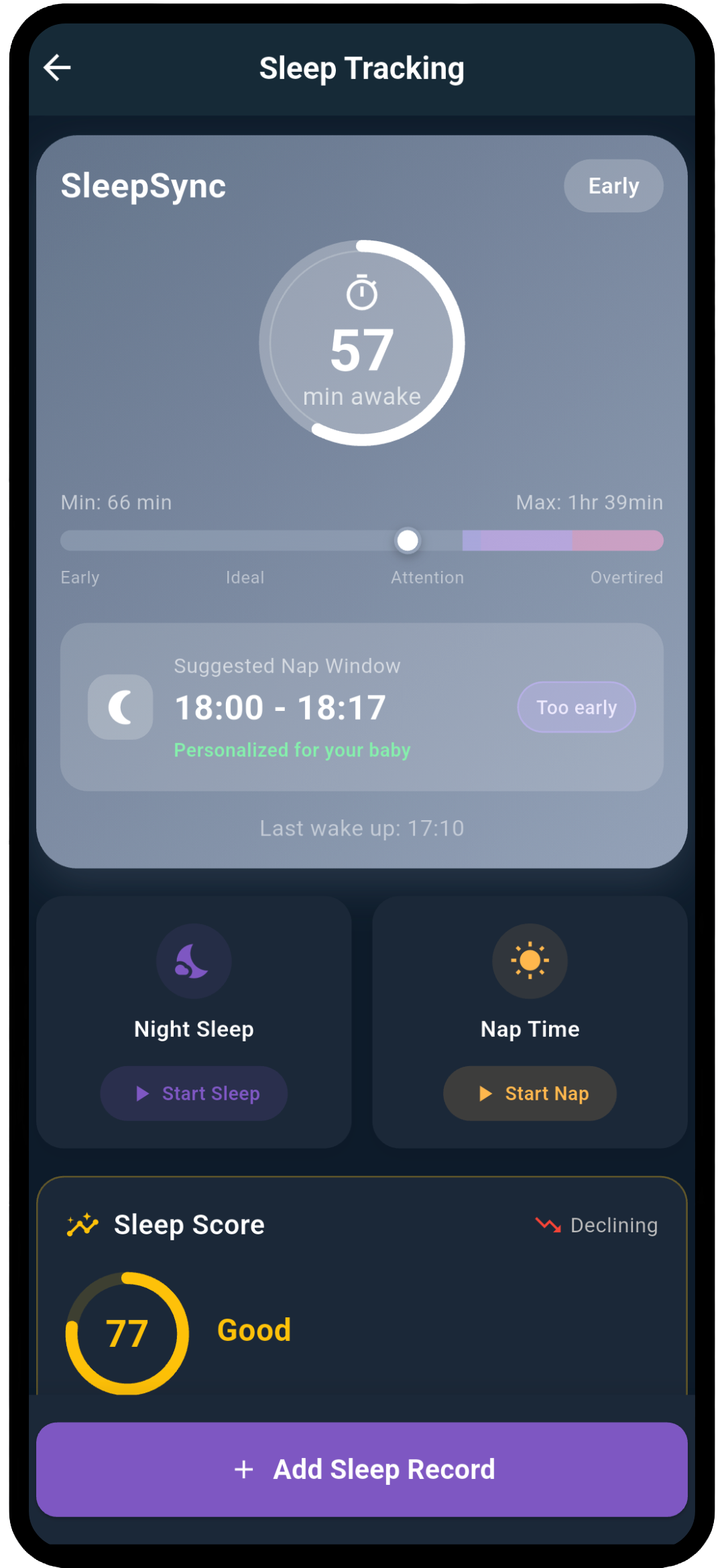 Stop Guessing Nap Time. Start Knowing.